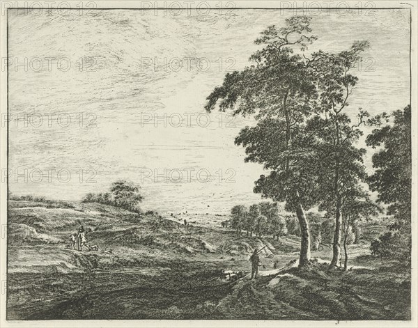 At the edge of The Hague Forest, The Netherlands, Roelant Roghman, 1637-1742