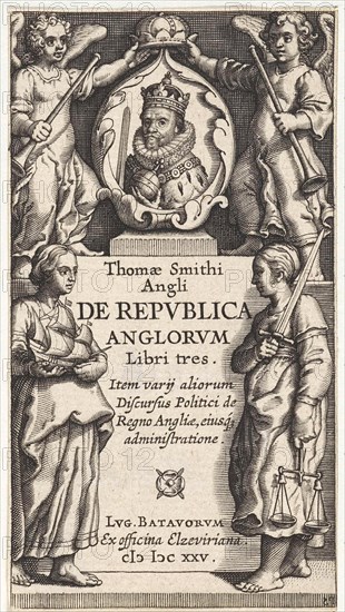 Portrait of James I (king of England), Pieter Serwouters, Bonaventura Elzevier, Abraham Elzevier (I), 1625