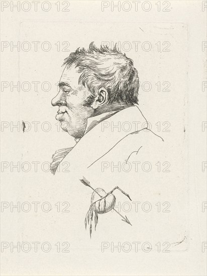 Portrait of Jantje de Wit, Jean Zacherie Mazel, 1802 - 1884