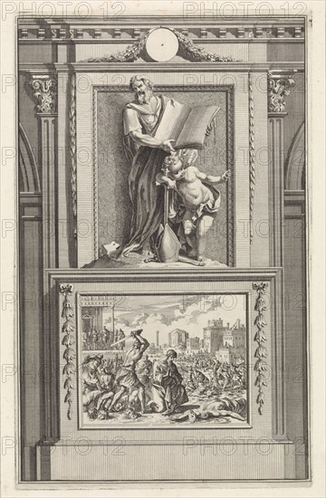 H. Irenaeus of Lyon, Church Father, Jan Luyken, Zacharias Chatelain (II), Jan Goeree, 1698