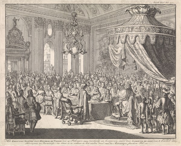 Revocation of the Edict of Nantes, 1685, Jan Luyken, 1696