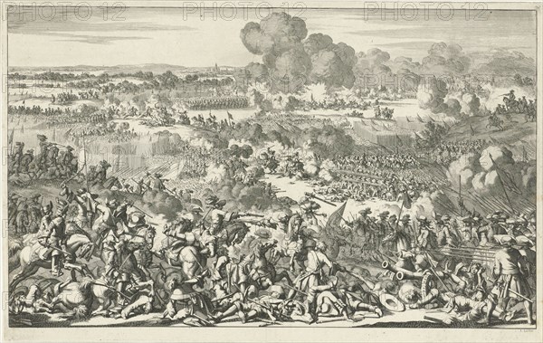 Battle, Jan Luyken, 1695