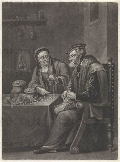 Money Counters, Jan van der Bruggen, David Teniers (II), 1659 - 1714