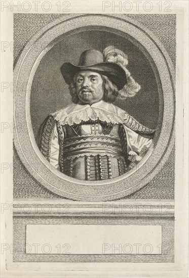 Portrait of Roelof Bicker, Jacob Houbraken, 1747 - 1759