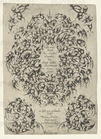 Title Journal: Looff-werck Boeck Seer Constich Geteijckent, Willem Hondius, Claes Jansz. Visscher (II), 1638