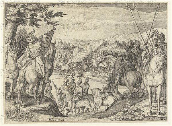 A fight, Jacob de Gheyn (II), 1599