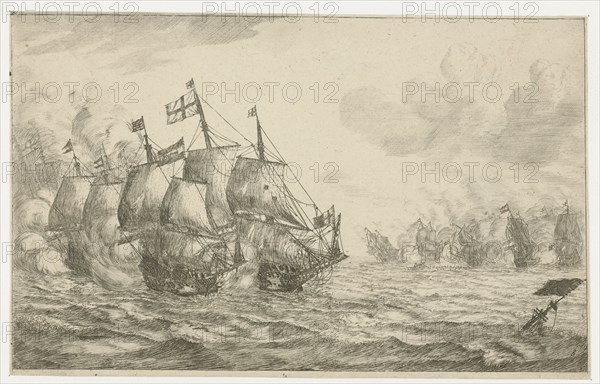 Battleship, Reinier Nooms, 1652 - 1726