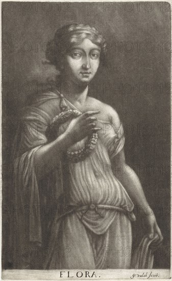 Flora, Gerard Valck, 1665 - 1726