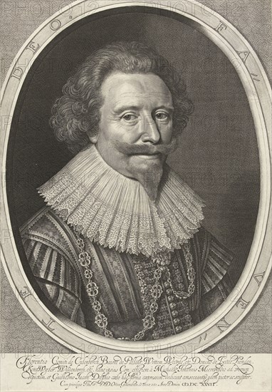 Portrait of Floris II, Count of Pallandtzaal, Willem Jacobsz. Delff, Floris II van Pallandt (graaf van Culemborg), 1627