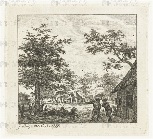 Village, Johanna de Bruyn, 1777