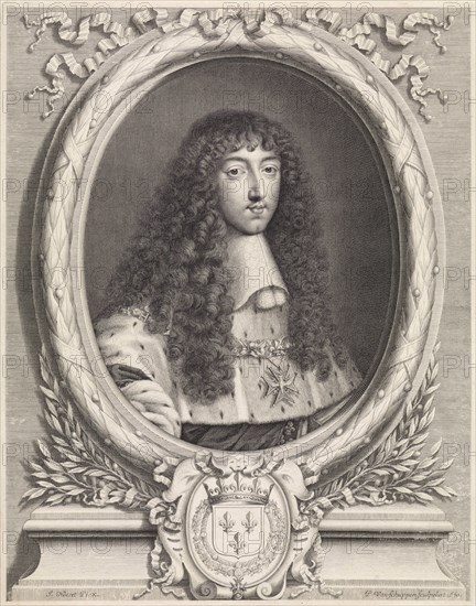 Portrait of Philip I, Duke of Orleans, Pieter van Schuppen, 1660