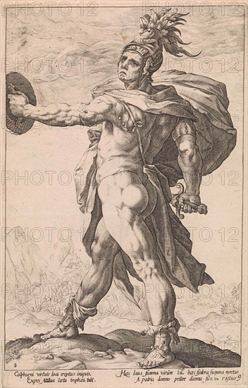 Calpurnius, Anonymous, Hendrick Goltzius, Franco Estius, 1645 - 1706