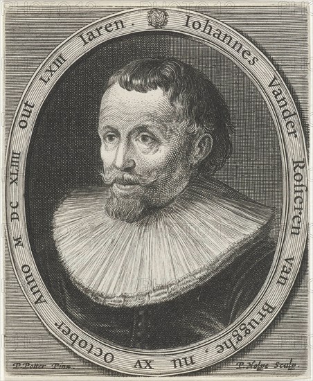 Portrait of Jan van der Rosieren, Pieter Nolpe, 1644