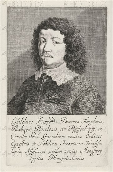 Portrait of Willem van Ripperdapark, Pieter Nolpe, 1644