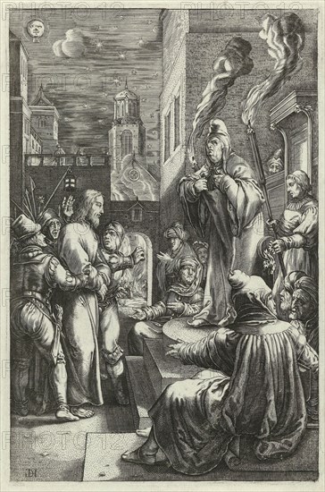 Christ before Caiaphas, Anonymous, 1597 - 1667