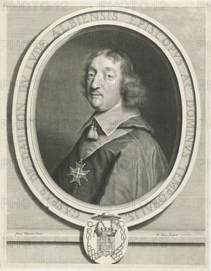 Portrait of Gaspar de Daillon du Lude, Nicolas Pitau I, 1666