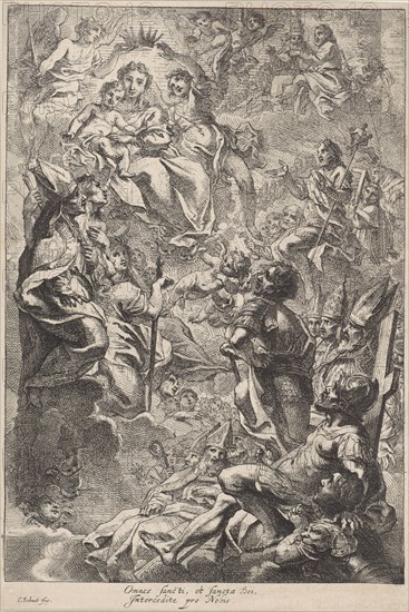 Coronation of Mary, Cornelis Schut I, 1618 - 1655