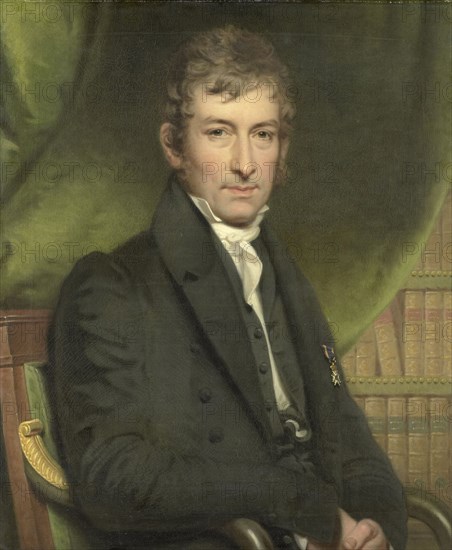 Portrait of Johan Fraser, Charles Howard Hodges, 1835