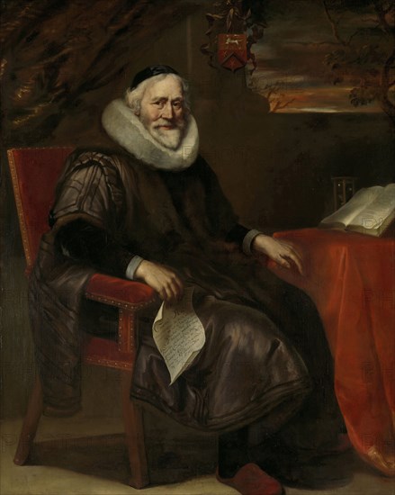 Cornelis Nuyts (1574-1661), Amsterdam merchant, The Netherlands, JÃ¼rgen Ovens, 1658