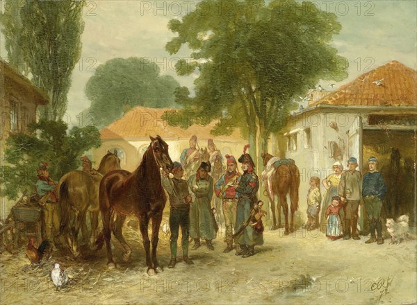 The requisition, Charles Rochussen, 1872