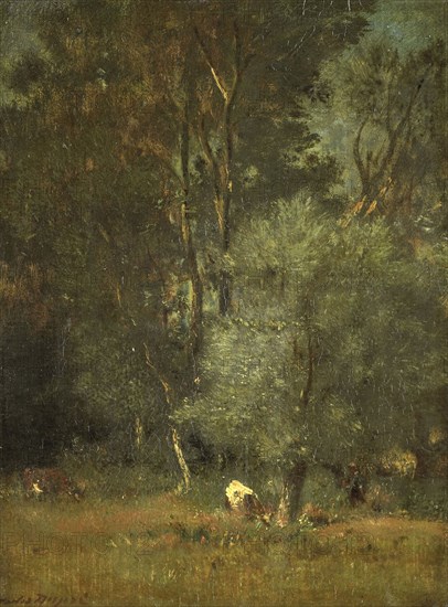 Forest scene, Jules Dupré, 1840 - 1889