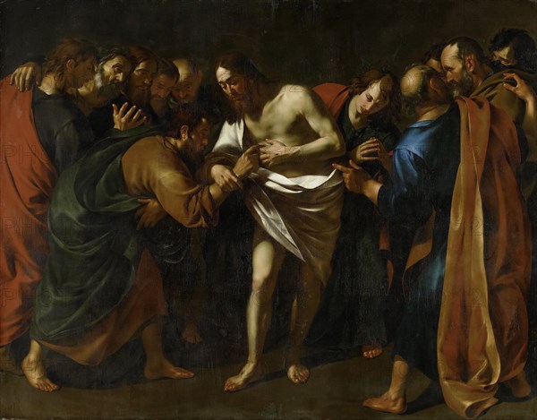 Doubting Thomas, Wouter Pietersz. II Crabeth, c. 1626 - c. 1630