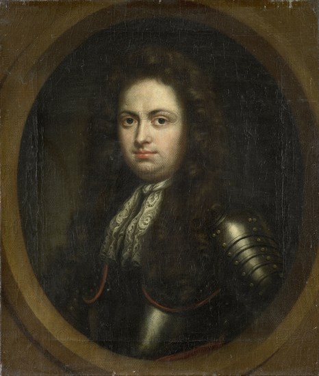 Portrait of Aernout van Citters, Son of Aernout van Citters and Christina de Brauw, Simon Dubois, 1690 - 1708
