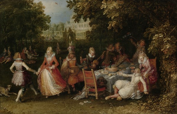 Garden Party (FÃªte ChampÃªtre), David Vinckboons, c. 1610