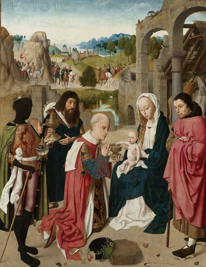 The Adoration of the Magi, Geertgen tot Sint Jans, c. 1480 - c. 1485
