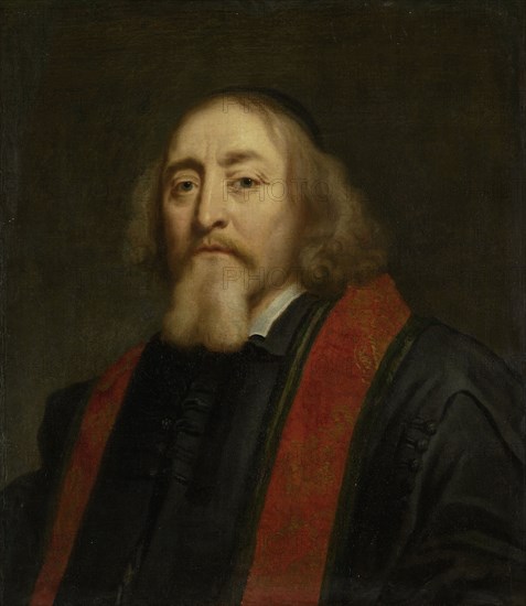 Jan Amos Comenius (Komensky) (1592-1670). Czech humanist and pedagogue. Exiled as a leader of the Moravian or Bohemian Brethren and settled in Amsterdam in 1656, JÃ¼rgen Ovens, 1650 - 1670