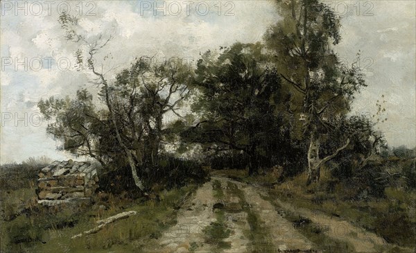 Sand road, Théophile de Bock, 1870 - 1904