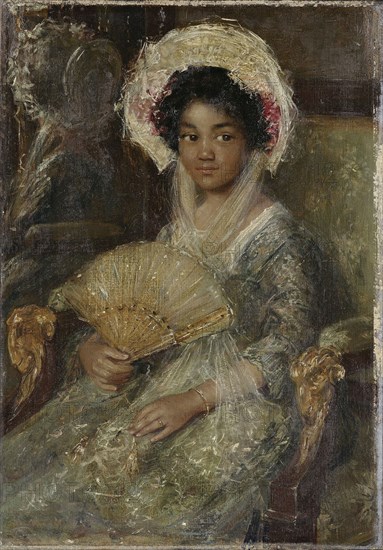 Black girl, Simon Maris, 1895 - 1922