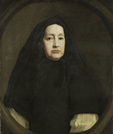 Portrait of Katharine Elliot (died 1688), Dresser of Duchess Anne of York and First Woman of the Bedchamber of Queen Mary of Modena, the first and second Wives of James II of England, respectively, copy after John Riley, c. 1680 - c. 1700
