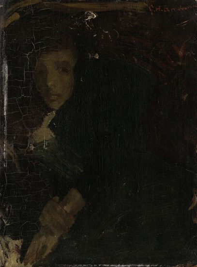 MCJ (Marie) Jordan (1866-1948), wife of the painter, George Hendrik Breitner, c. 1888 - c. 1923