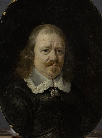 Portrait of Godard van Reede, Lord of Nederhorst, Plenipotentiary of the Province of Utrecht in the Peace Negotiations at MÃ¼nster, Gerard ter Borch (II), 1646 - 1648