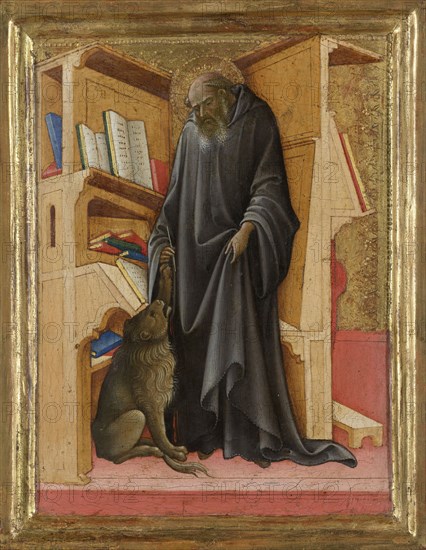 Saint Jerome in his Study, Lorenzo Monaco, c. 1420