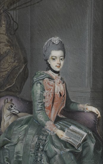 Frederika Sophia Wilhelmina, 1751-1820, princes of Prussia, wife of prins Willem V, Anonymous, c. 1770