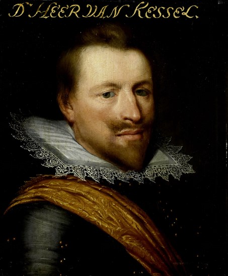 Portrait of Willem Adriaen, Count van Hornes, Lord of Kessel and Westwezel, General of Artillery, workshop of Jan Antonisz van Ravesteyn, c. 1616 - c. 1633