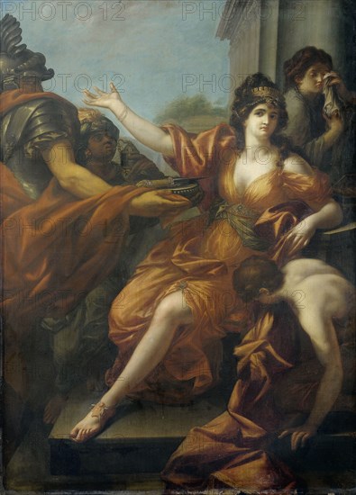 Suicide of Queen Dido, Anonymous, c. 1800