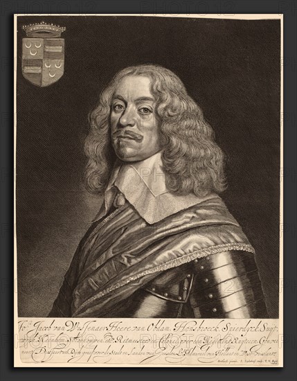 Jonas Suyderhoff after Gerrit van Honthorst (Dutch, c. 1613 - 1686), Jacob van Wassenaer van Obdam, engraving