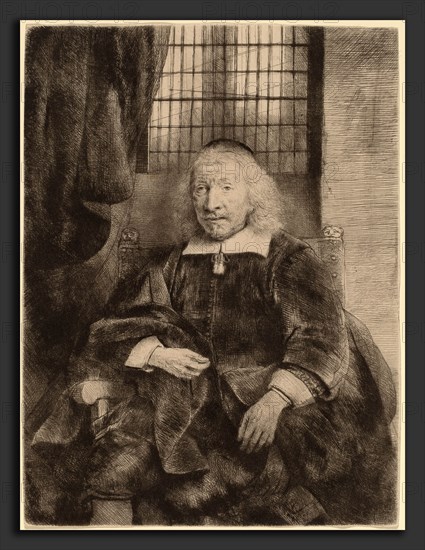 Rembrandt van Rijn (Dutch, 1606 - 1669), Thomas Haaringh (Old Haaringh), c. 1655, drypoint and burin