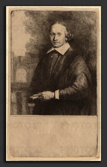 Rembrandt van Rijn (Dutch, 1606 - 1669), Jan Antonides van der Linden, 1665, etching, drypoint and burin