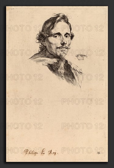 Sir Anthony van Dyck (Flemish, 1599 - 1641), Philippe le Roy, Lord of Ravels, probably 1626-1641, etching