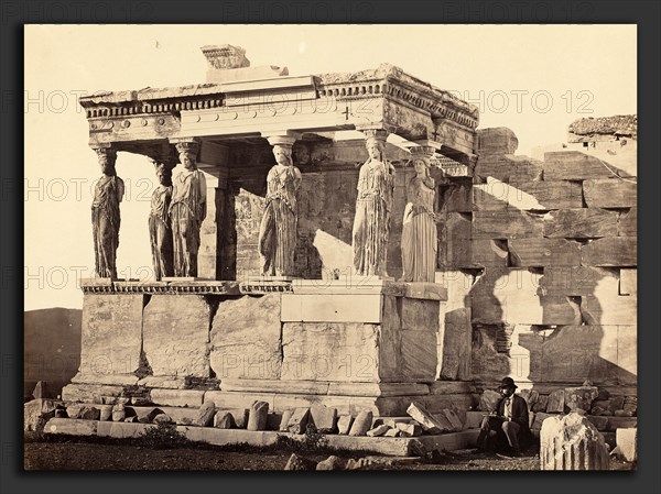 Dimetrius Constantine, The Caryatides, Greek, active c. 1850 - c. 1870, 1860-1865, albumen print