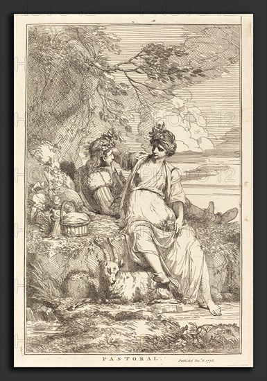 John Hamilton Mortimer (British, 1740 - 1779), Pastoral, 1778, etching