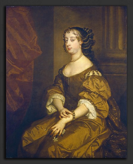 Probably chiefly studio of Sir Peter Lely, Barbara Villiers, Duchess of Cleveland, c. 1661-1665, oil on canvas