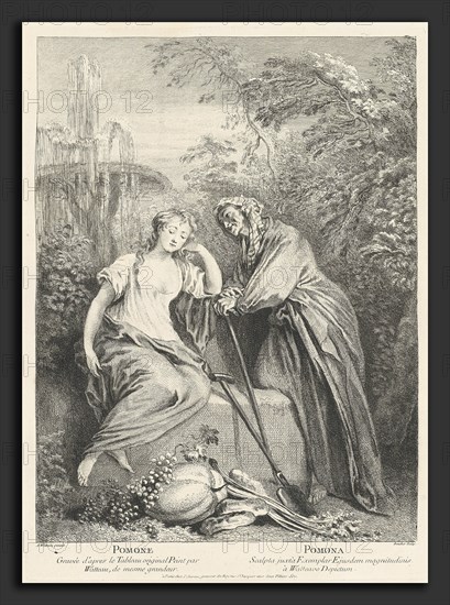 Various Artists after Antoine Watteau, L'oeuvre d'Antoine Watteau (volume I), c. 1740, 1 vol: ill: engravings by various artists after Watteau