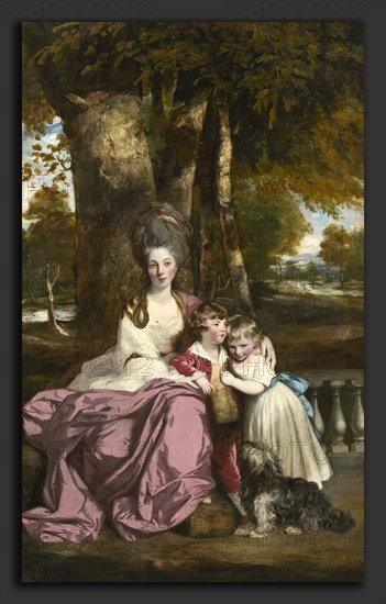 Sir Joshua Reynolds (British, 1723 - 1792), Lady Elizabeth Delmé and Her Children, 1777-1779, oil on canvas