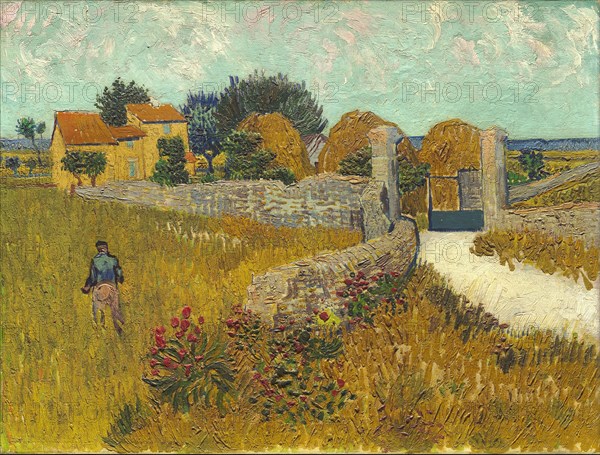 Vincent van Gogh (Dutch, 1853 - 1890), Farmhouse in Provence, 1888, oil on canvas