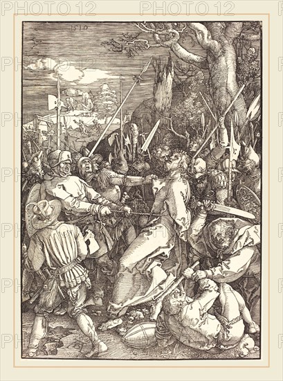 Albrecht DÃ¼rer (German, 1471-1528), The Betrayal of Christ, 1510, woodcut